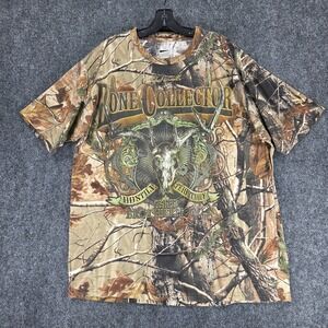 Paramount Outdoors Bone Collector Camo T-Shirt XL Michael Waddell Realtree Tee